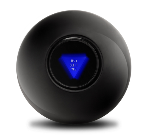Magic Ball Black Magic Ball with answer As I see it yes